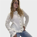 cardigan con arricciature france